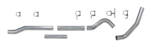 Ford F350 Performance Exhaust - Diamond Eye Performance - Cat Back, Single Rear Exit, Stainless Steel - `03-`07